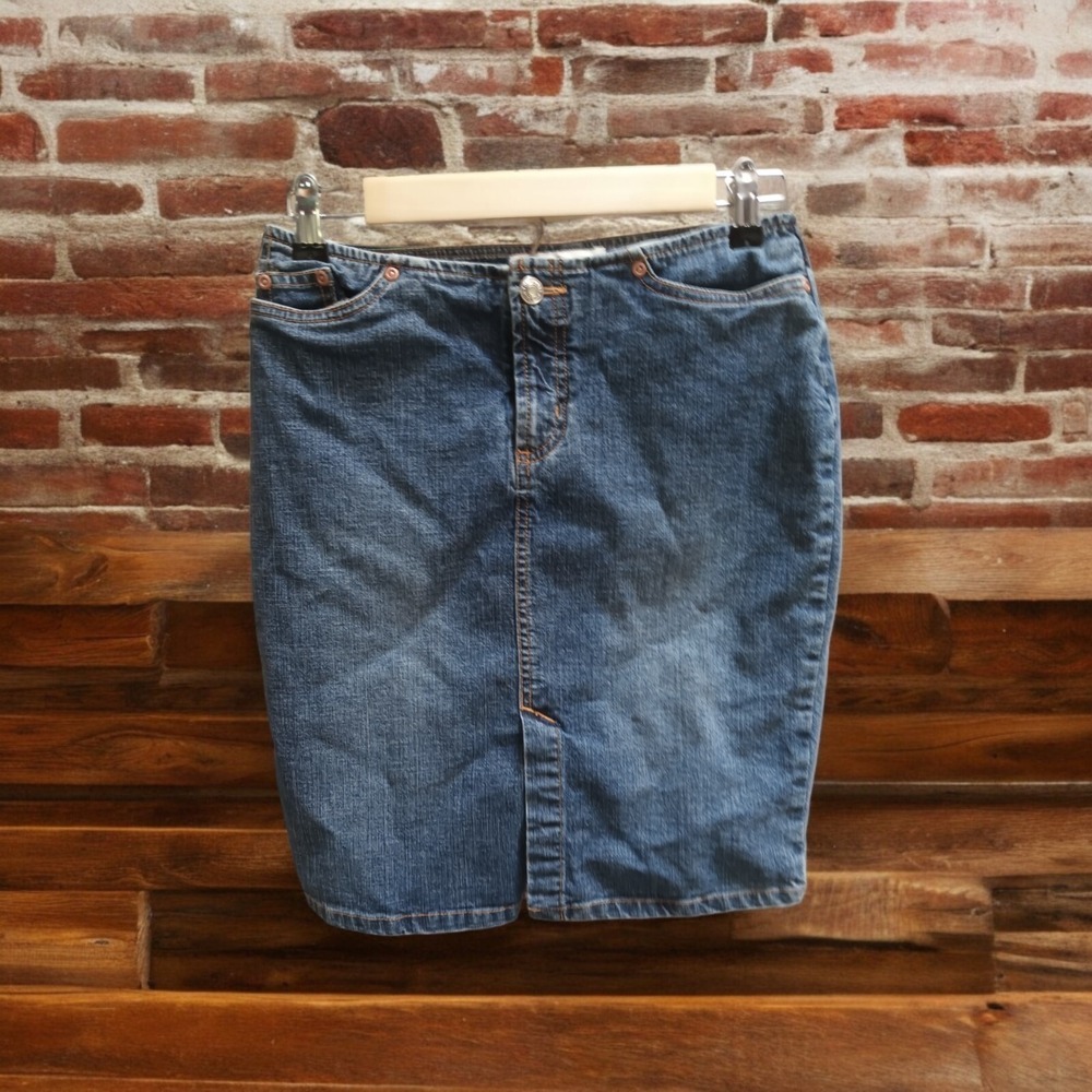 Vintage Y2K Jean Skirt Old Navy Size 2